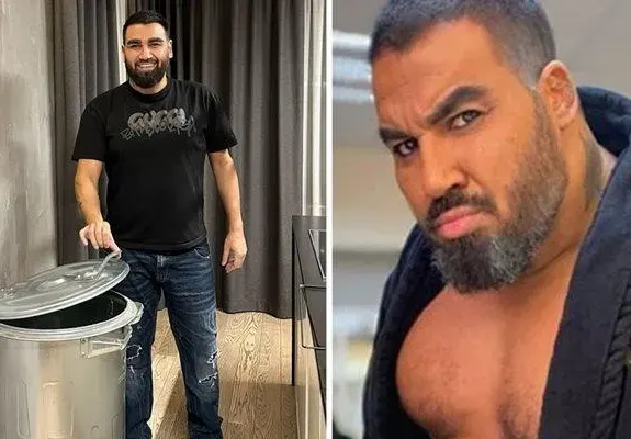 Азис си показа кофата за боклук