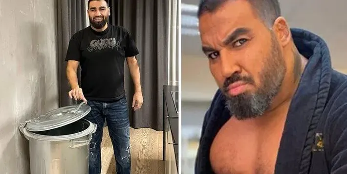 Азис си показа кофата за боклук