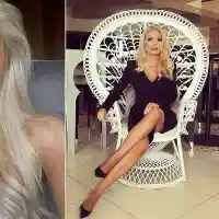 Баровка! Венета Райкова закусва череши