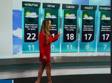 Доведената дъщеря на шеф Манчев стана синоптичка