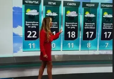 Доведената дъщеря на шеф Манчев стана синоптичка