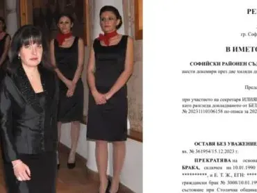 Жени Живкова обжалва развода! (Мъжът й подал молбата преди 2 години)