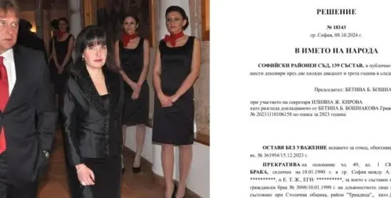 Жени Живкова обжалва развода! (Мъжът й подал молбата преди 2 години)