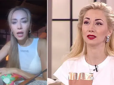 Нети се масажира в самолет