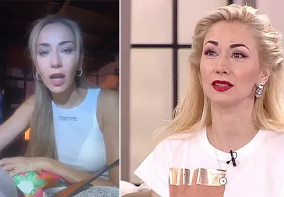 Нети се масажира в самолет