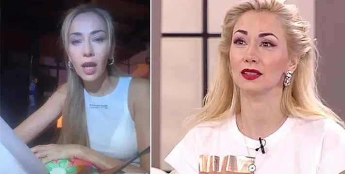 Нети се масажира в самолет