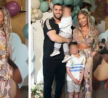 Русата Златка с пищен рожден ден за втория си син