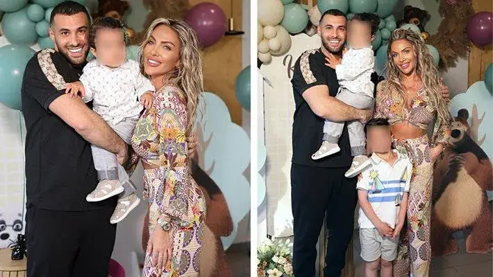 Русата Златка с пищен рожден ден за втория си син