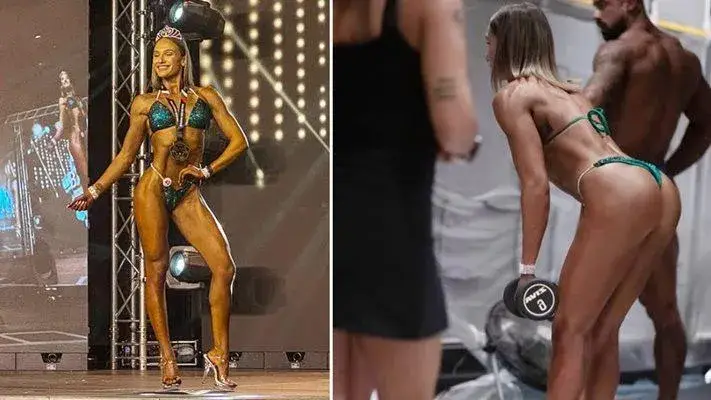 Сексбомба от "Островът" е КУЛТУРИСТКА  №1 на Балканите (Снимки)