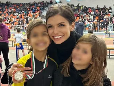 Славен Вътова тренира дъщеря си