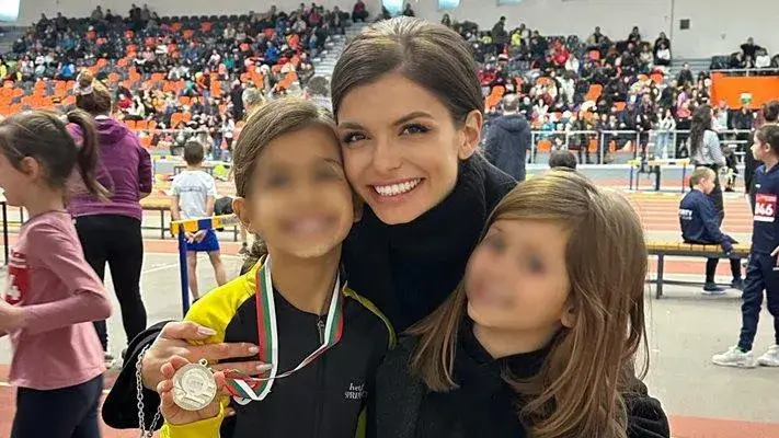 Славен Вътова тренира дъщеря си