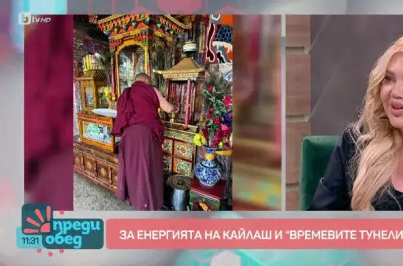 Ваня Червенкова търси спокойствие в Тибет