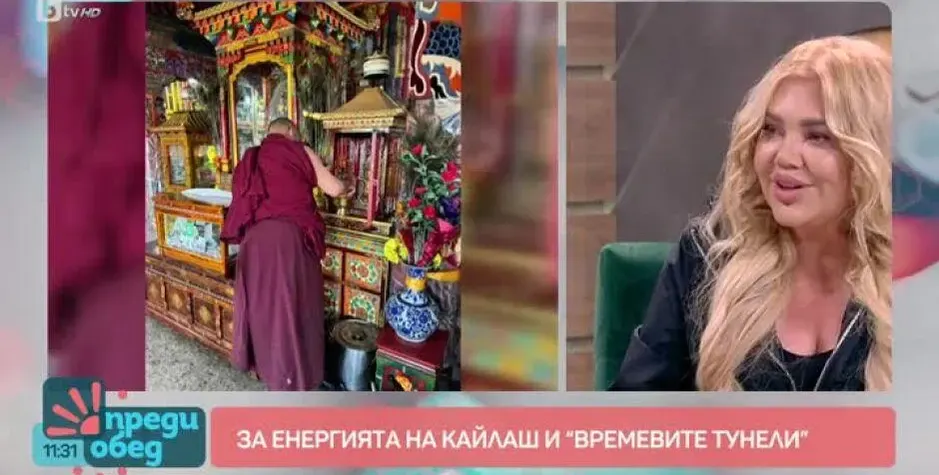 Ваня Червенкова търси спокойствие в Тибет