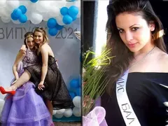 Ексцентрични абитуриентки: Диана Димитрова с рокля втора употреба, Вергова с кецове…СНИМКИ