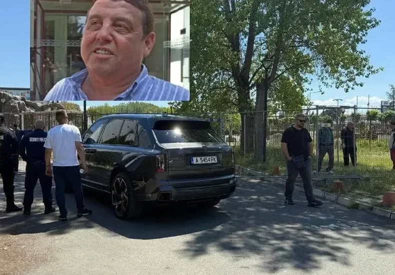 Невиждано безобразие! Скандален "бизнесмен" нахлу с Ролс-Ройс в държавен имот (ВИДЕО)