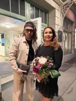 Евгени Генчев празнува със Соня Йончева във Виена