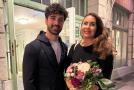 Евгени Генчев празнува със Соня Йончева във Виена