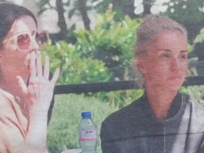 Ани Пападопулу теши Радина след раздялата ѝ с Пламен (Папарашки снимки)