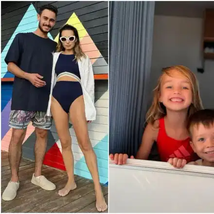 Антоанет Пепе заживя с 4-те деца в каравана на морето