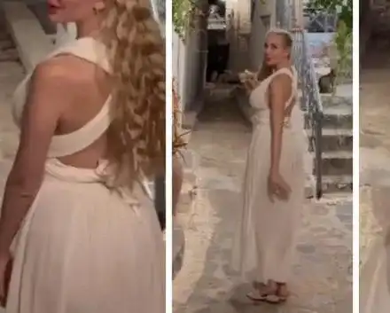 Антония Петрова остана без дрехи