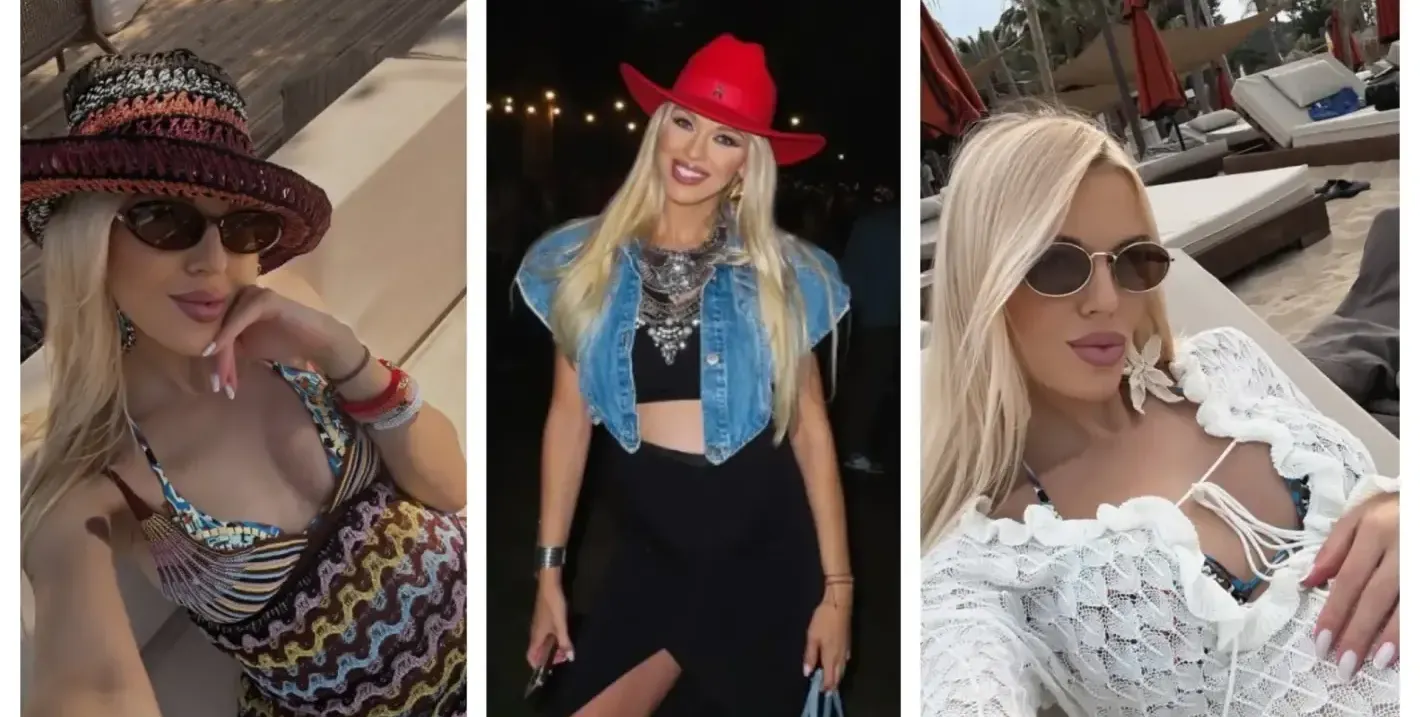 Бременната Натали Трифонова не се отказва от оскъдните тоалети