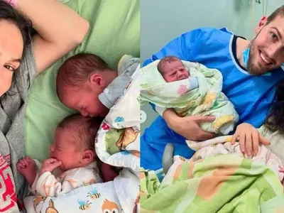 Даяна Хаджиева роди 2 момичета