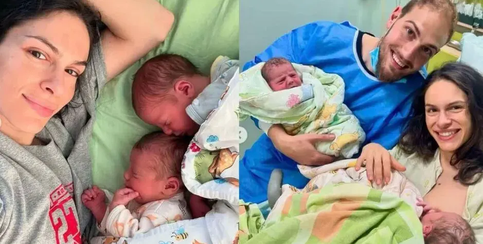 Даяна Хаджиева роди 2 момичета