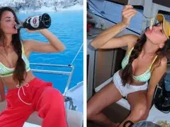Диляна Попова пак е без мъж, почива на яхта в Гърция с Алекс Раева