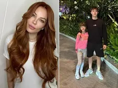 Емилия празнува с децата в парка