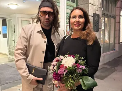Евгени Генчев празнува със Соня Йончева във Виена