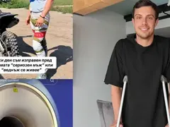 Филип Буков след поредната катастрофа: Моторът мина през крака ми