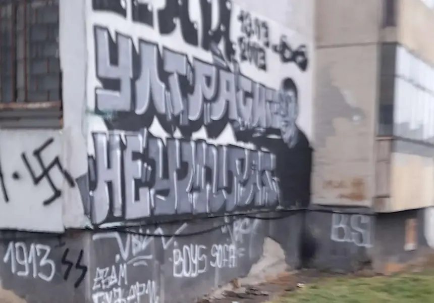 Кой и кога ще изчисти нацистките символи от гимназията "Асен Златаров" в Княжево