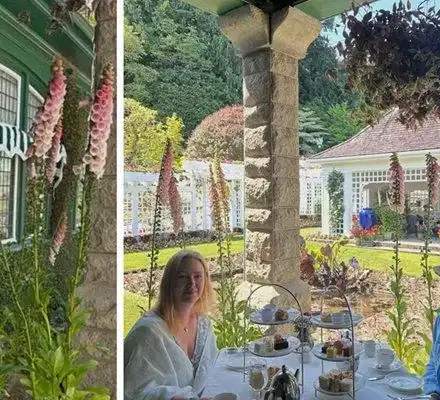 Линда Петкова на гости на свекървата в Канада