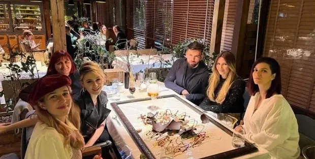 Мария Бакалова си хапва като за световно
