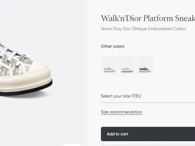 Може да са гуменки, ама са на „Диор“! Тафкова с кецки за 2 бона (СНИМКИ)