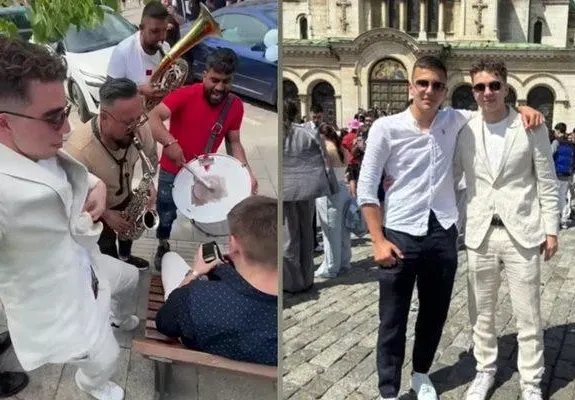 Наследникът на Ирина Тенчева с изпращане като сватба