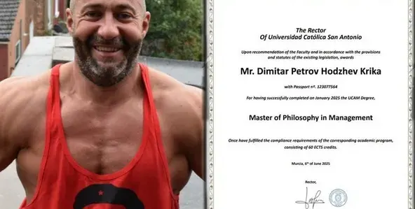 Помните ли Митьо Крика? Вече е философ!