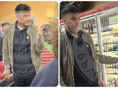 Спрял пиенето ли?! Сгащиха Боби Михайлов в магазин с торби, фрашкани с бира! (ФОТО БОМБА)