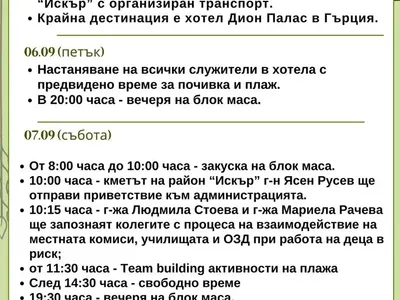 Ужас: Кметът от ПП-ДБ Ясен Русев завел писарушките на хапка-пийка в Гърция с парите за децата в риск (ДОКУМЕНТИ)
