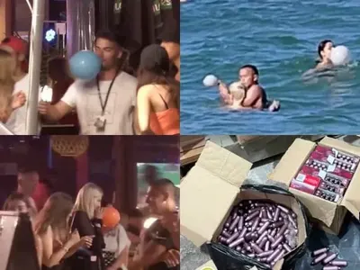 В Слънчев бряг вече се друсат до смърт с балони с райски газ