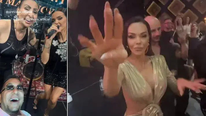 Всички звезди пеят на рождения ден на Преслава (СНИМКИ)