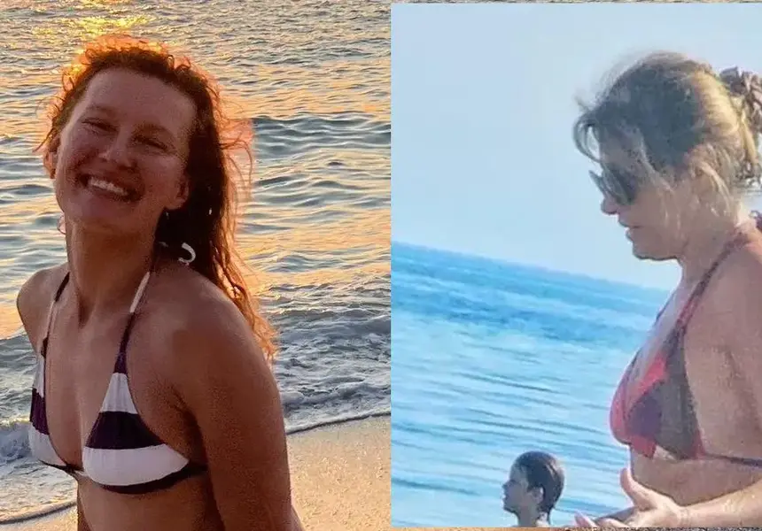 Бившата на президента засенчи жена му с тяло по бански (СНИМКИ на двете първи дами)