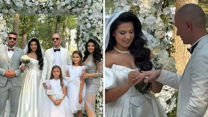 Близначката Влади вдигна сватба