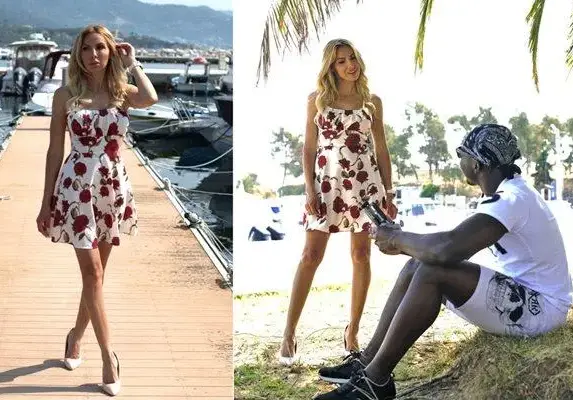 Докато снимат на плажа: Полицаи арестуваха колеги на порнозвездата Габровска (Снимки)