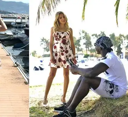 Докато снимат на плажа: Полицаи арестуваха колеги на порнозвездата Габровска (Снимки)