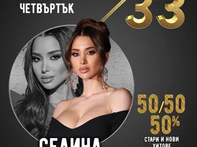 Селина и Тони Стораро взривяват Club 33 в София!
