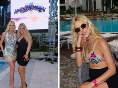 Гърдите на бременната Натали са топ