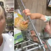 Камелия заведе сина си на първия му пазар