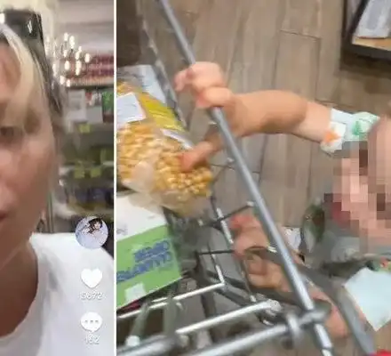 Камелия заведе сина си на първия му пазар