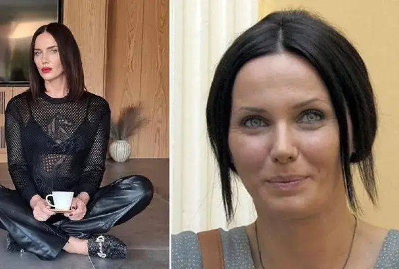 Мария Силвестър говори по банан